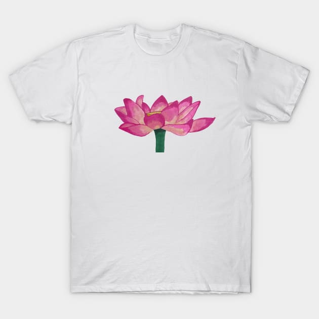 Lotus Flower T-Shirt by Snobunyluv